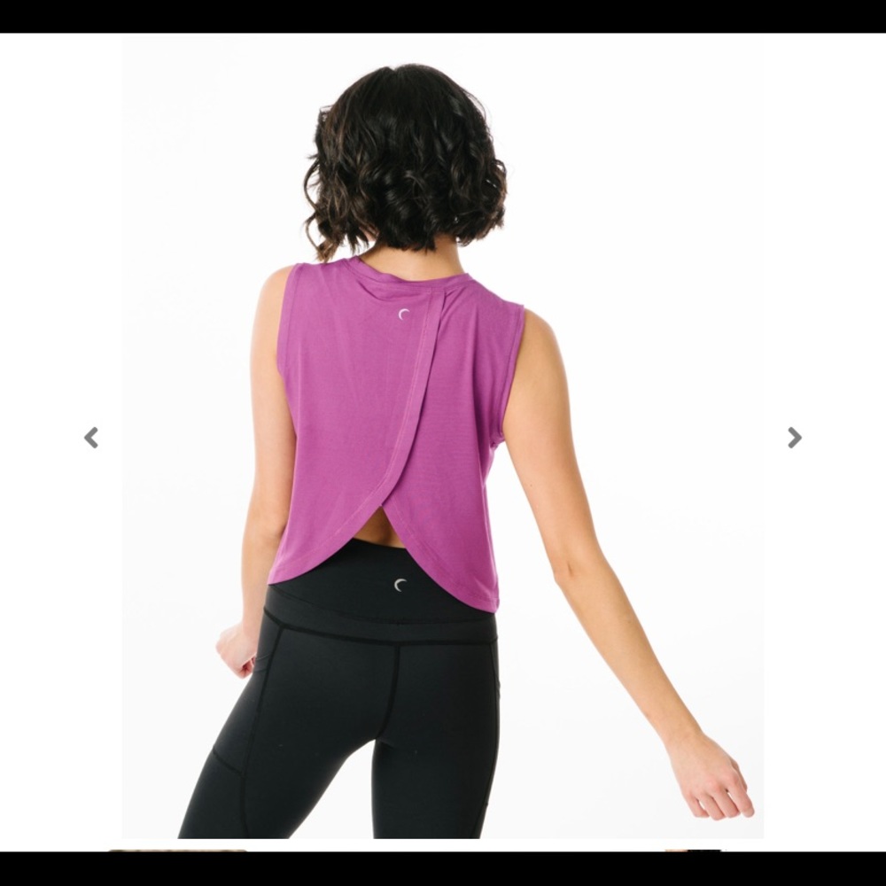 Zyia Light Purple Elegant Muscle Tank